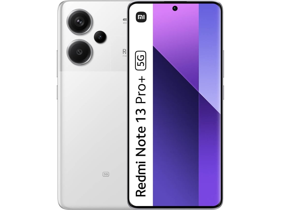 Smartphone XIAOMI Redmi Note 13 Pro+ 5G (6.67'' - 12GB - 512GB - Branco)