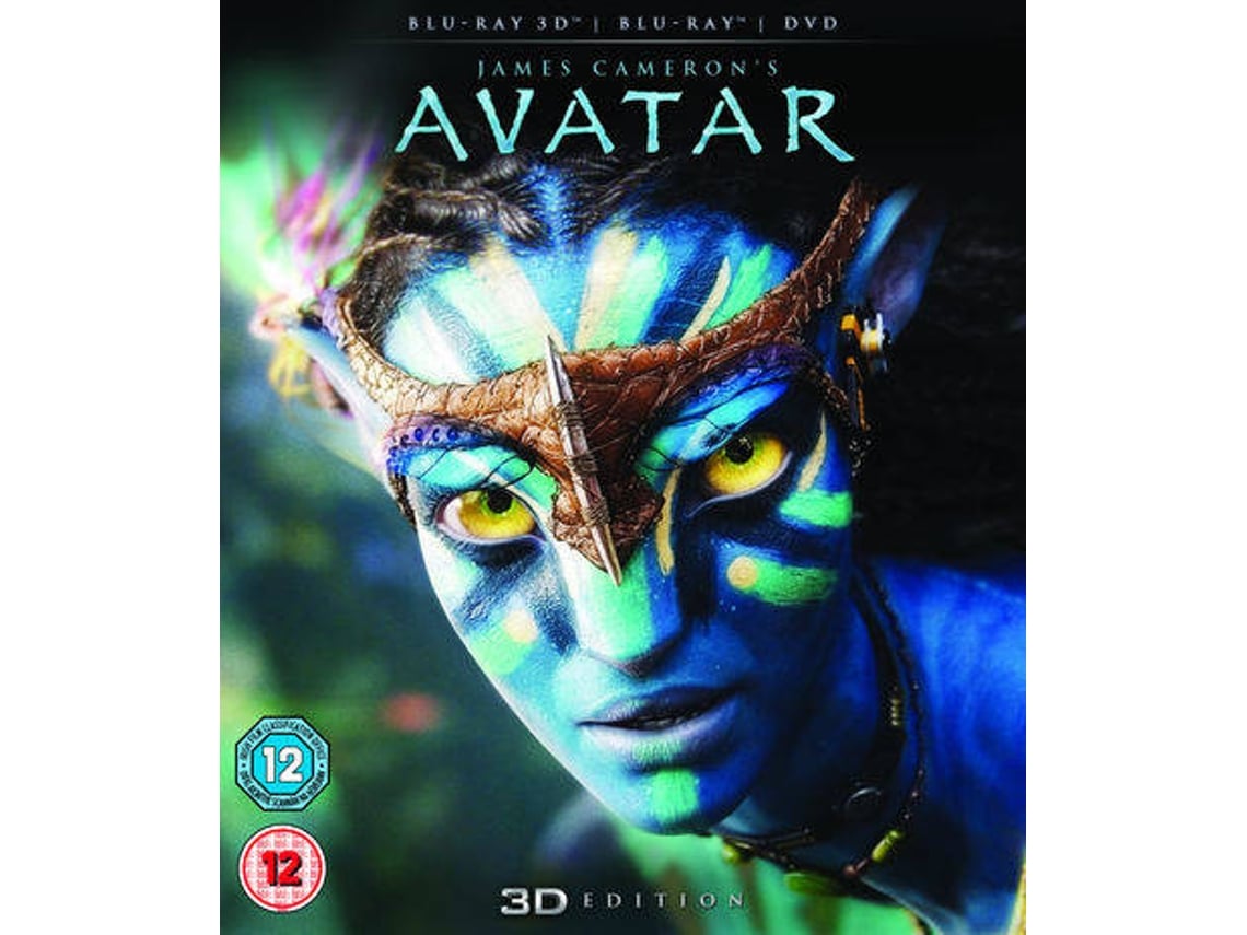 Blu-Ray 3D Avatar Inglês