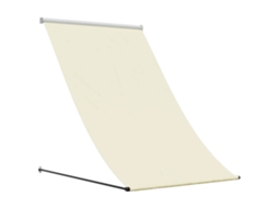 Maison Exclusive - Toldo Retrátil 150x150 Cm Tecido E Aço Cor Creme