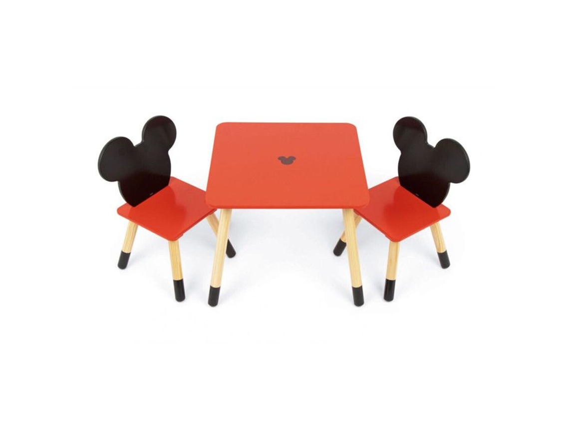 Conjunto De Mesa De Madeira Micke Arditex
