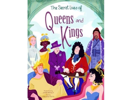 Livro Secret Lives of Queens and Kings de Giuseppe D'Anna (Inglês - Capa Dura)