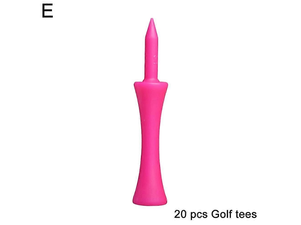 Tacos de golfe de plástico, modelo Castle, todas as cores e tamanhos, 20 peças/saco, perfeito, Slowmoose