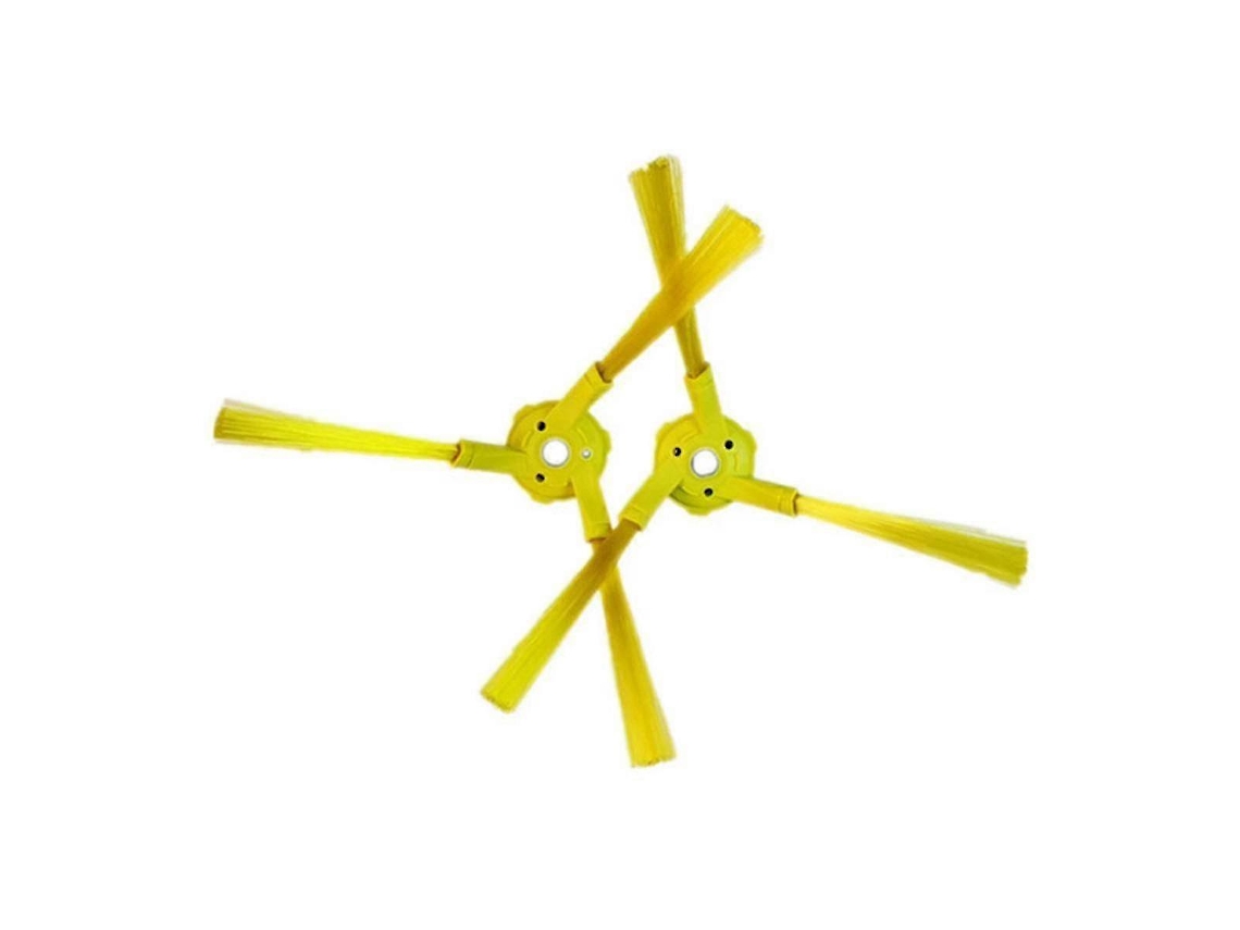 Conjunto De 2 Escovas Laterais Para Robô De Limpeza Lg Hom Bot Vr6680tar Vr6640lv Brilvibera