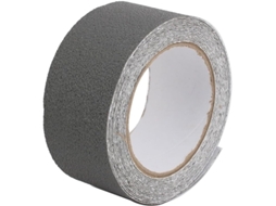 Fita Adesiva Antiderrapante Peva de 5 Cm X M para Uso Interno/externo Cinza CHABERLU