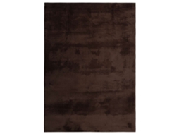 Conjunto 1 Tapete Moderno Vidaxl Castanho Poliéster (170 X 120 Cm)