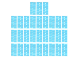 10pcs Etiquetas Duráveis Allinless