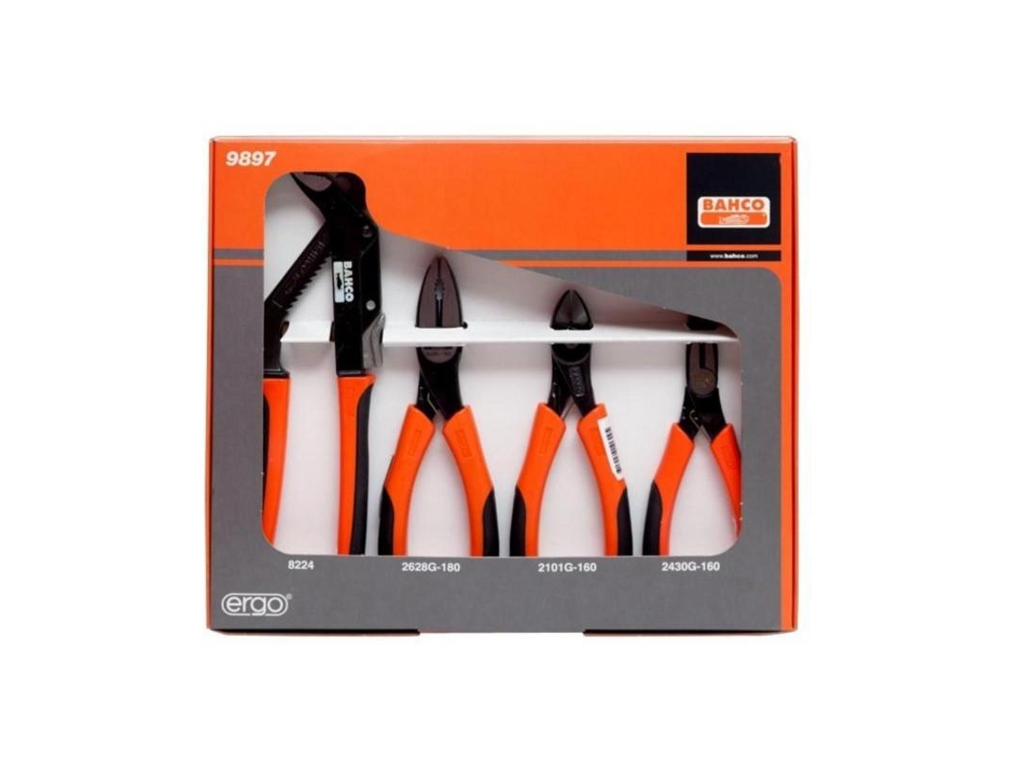 Jgo De 4 Alicates 9897 Bahco