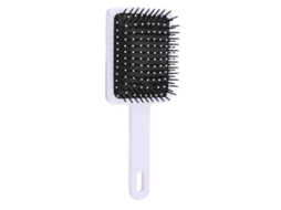 Pente desembaraçador de cabelo 2026 com almofada de ar para massagem capilar, antifrizz e antiestático para casa e sala de estar.