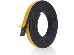 Fita De Espuma Autoadesiva, 25 Mm X 10 Mm X 2 M, Isolamento Acústico, Adequada Para Portas Janelas Armários, De Vedação De Borracha Macia