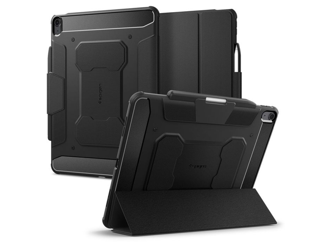Capa Para Ipad Air 13 Spigen Rugged Armor Pro Preto Sintético Unissex (2024)