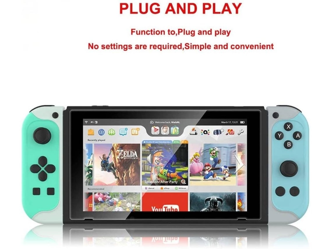 Comando Nintendo Switch ENKERS Gamepad (Wireless) Worten.pt