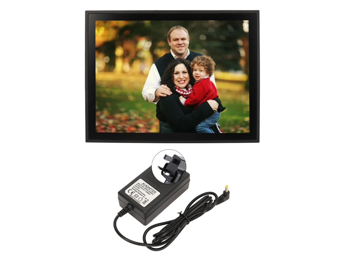 Quadro Digital De Fotos Com Tela Ips E Conexão Wifi