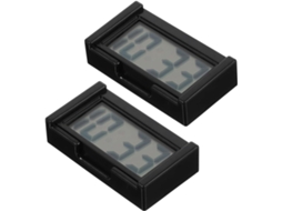 Relógio Adesivo Para Carro, Lcd Digital Com Números Nítidos.