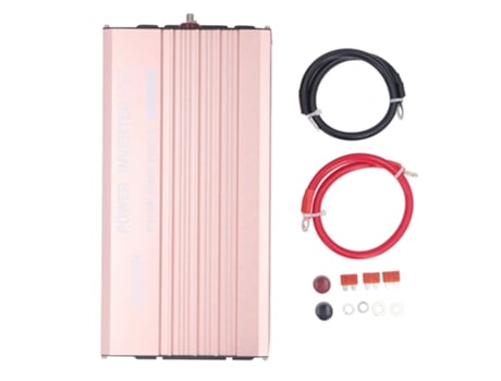 Inversor de energia de onda senoidal pura de 2000 W de 48 V para 110 V com 2 tomadas universais e 1 porta USB para carro, trailer e barco.