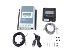 Controlador De Carga Solar Mppt Laxiscreed 20a Para Baterias De Lítio 12v/24v A Terra Negativa