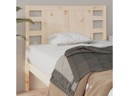 Vidaxl Cabeceira De Cama 96x4x100 Cm Pinho Maciço