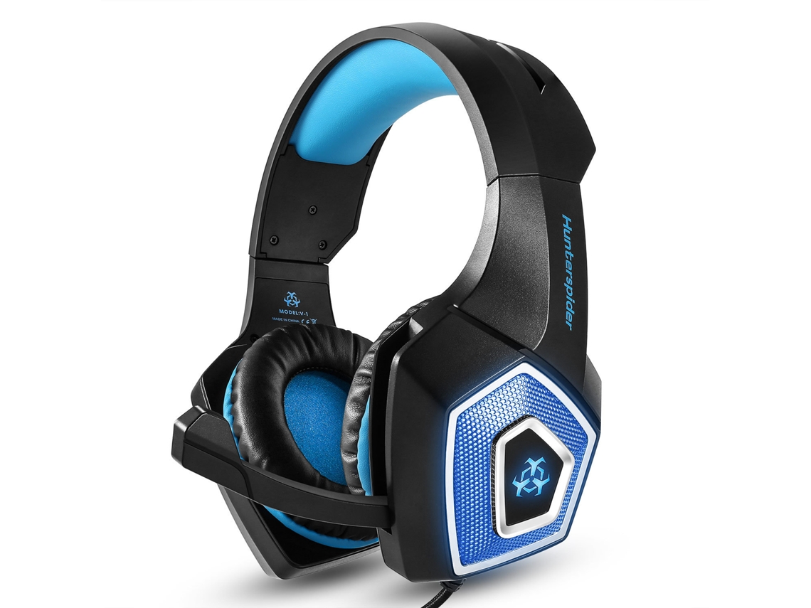 Auscultadores Bluetooth TRUMSEN V1 Over Ear Azul Escuro