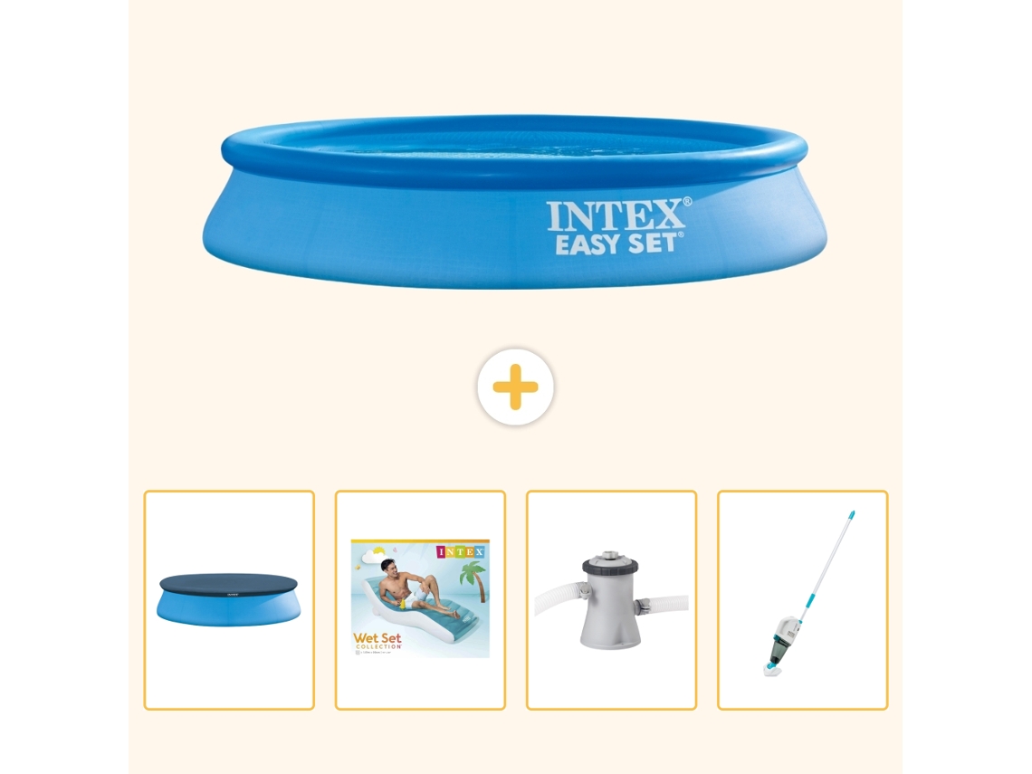 Intex Piscina Easy Set Redonda - 305x61 Cm - 5-peças S62