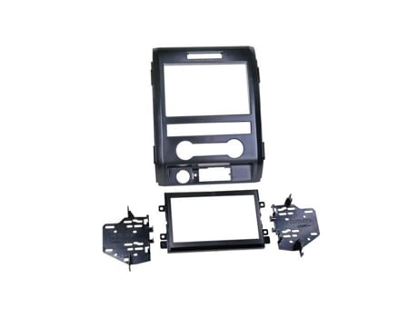 Adaptador Frontal 2-Din Ford F150 2009 Preto