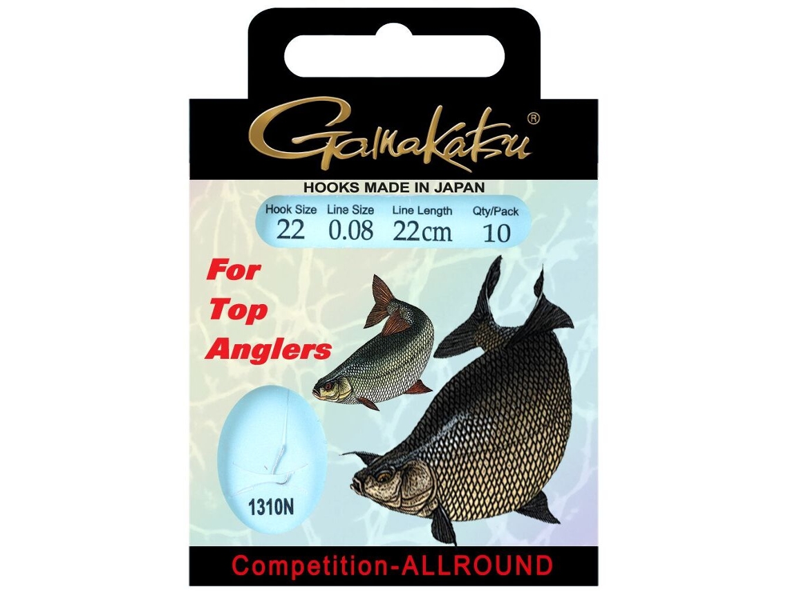 Gancho GAMAKATSU Competition Allround Ls-1310 22 Cm