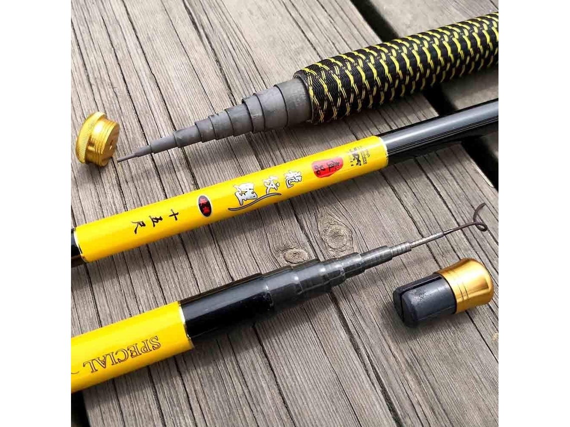 7,2 M 5,4 Vara Pesca Fibra Água Ideal Fácil Montar