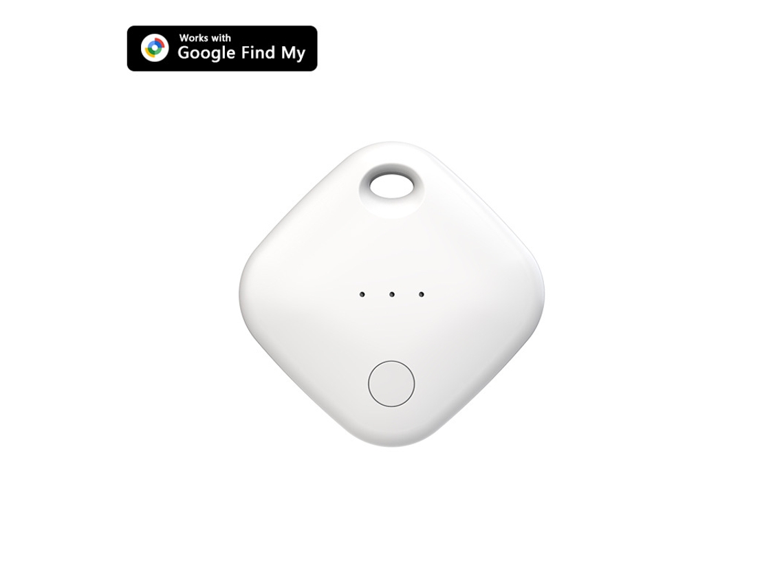 Localizador Anti-perdas Compatível Com Google Android (branco À Prova De Água)