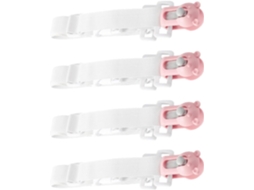 Solustre Presilhas Ajustáveis Para Edredons E Capas De Edredom, Conjunto De 4 Peças, Plástico E Nylon, Portáteis Para