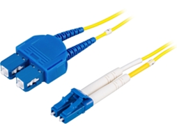 Cabo De Fibra Óptica Os2, Lc Sc, Duplex, Monomodo, 2 M Aquaforge