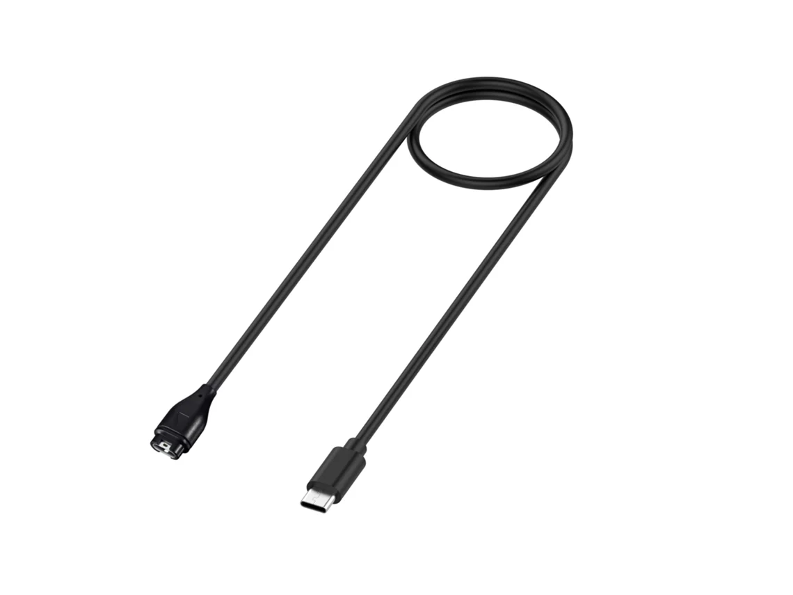 Carregador Para Garmin Instinct 2 Type-c 1m Preto