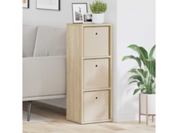 Vidaxl Buffet Com Gaveta Carvalho Sonoma 30,5 X 27 X 84,5 Cm
