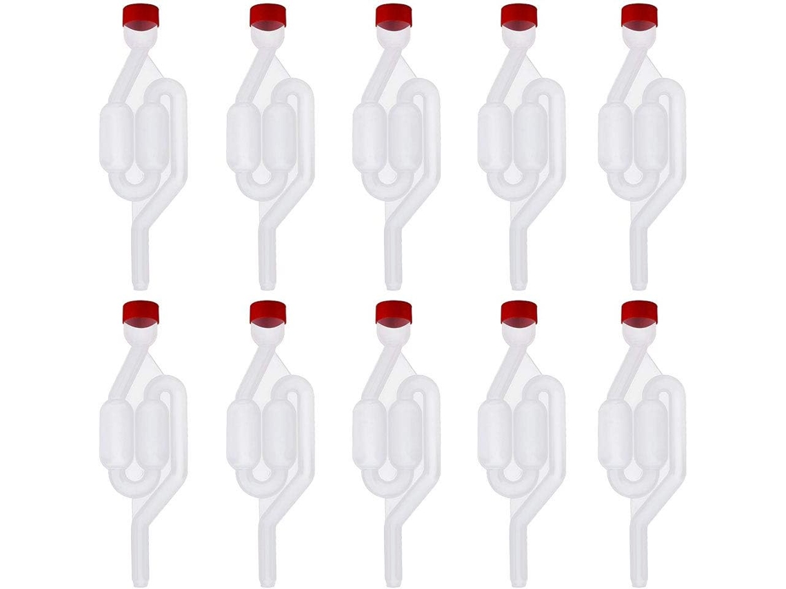 10 Peças Válvulas de Exaustão para Fermentação 17010Mm ZMDECQNA