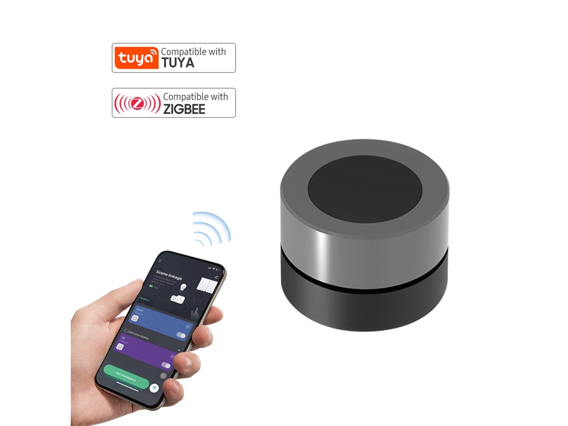 Laxiscreed Botão Smart Zigbee 3.0 Com Ruptor E Controle Por App Para Automação Doméstica