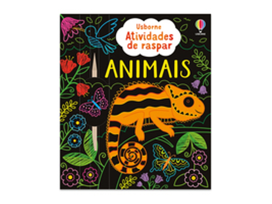 Livro Animais Atividades De Raspar De Rosie Dickins (português)