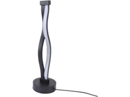 Luminária de mesa espiral Jiawu com LED, 3 temperaturas de cor, brilho ajustável, luminária moderna com design de farol em espiral.