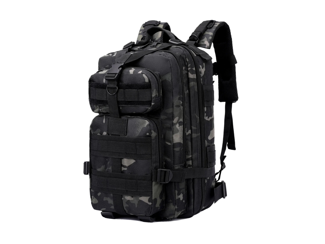 Mochila, Nylon De Alta Densidade, Resistente À Água, 30l Camo