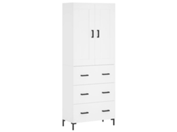 Armário Alto Derivados de Madeira Branco MAISON EXCLUSIVE (69,5x34x180 cm)