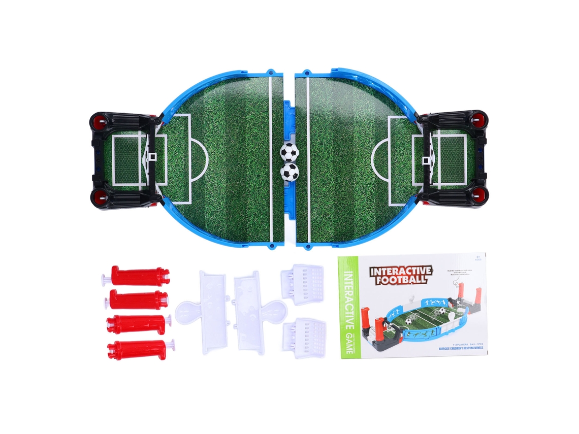 Ats juego Interactivo de Fútbol de Mesa para Mejorar Coordinación Mano ojo, Juguete de Fútbol para 2 Jugadores Con 2 Pelotas