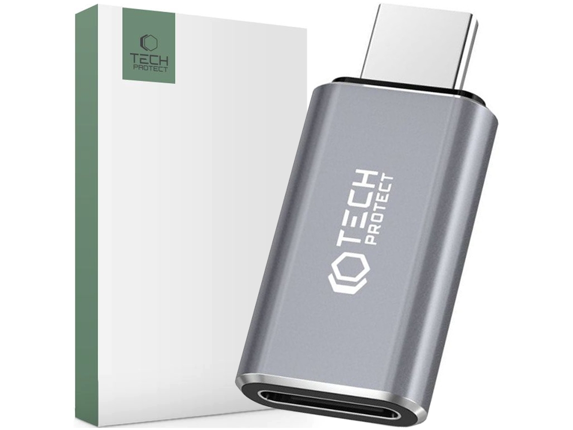 Adaptador TECH PROTECT Tipo C Para Lightning Para Iphone 15 14 13 12 11