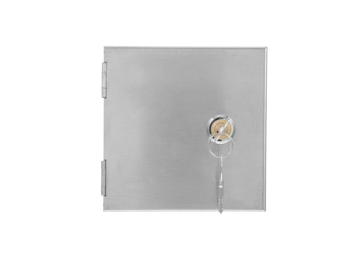 Caixa De Carregamento À Prova D'água Em Aço Inoxidável Com Trava Para Tomadas Elétricas.