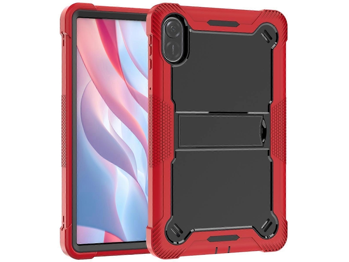 Capa Protetora Para Tablet Honor Pad X9 Com Suporte, À Prova De Choque, Em Silicone E Policarbonato. Tuotuo