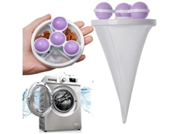 Filtro de Cabelo para Máquina de Lavar Pet NOVA LINE, Reutilizável, Roxo, 1pc