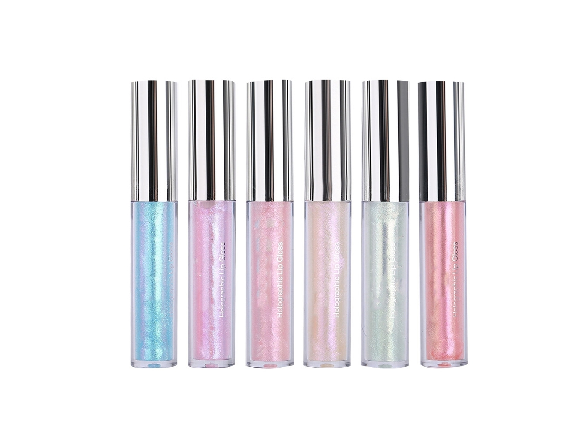 Handaiyan 6pcs Brillo Labial Brillante Hidratante Lápiz Labial Líquido De Larga Duración Herramienta Cosmética
