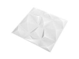 Maison Exclusive - Painéis De Parede 12 Unid. 50 X 50 Cm Branco Diamante