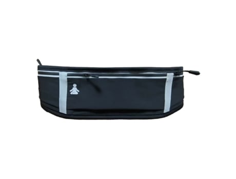 Fitbelt Bolsa De Cintura, Resistente À Água, Ajustável 3 Compartimentos, Detalhes Refletores Fitpaddy (64 120 Cm)