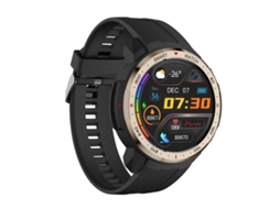 Relógio Inteligente Com Tela Tft De 1,28 Polegadas, Chamadas Bluetooth E 8 Gb De Memória (dourado)