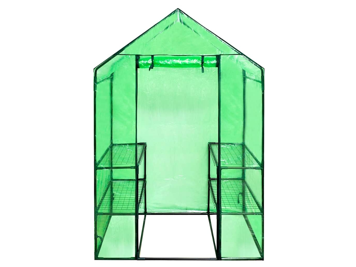 Maison Exclusive - Estufa Com Acesso Greenhouse Com 4 Prateleiras