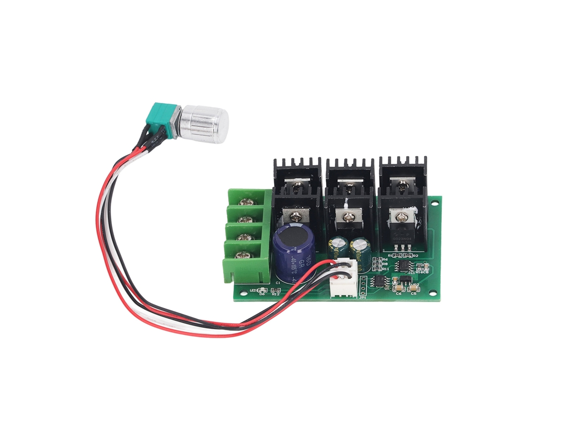 Módulo de Regulação de Velocidade do Motor PWM de Alta Potência 20a com Interruptor DC12‑24v