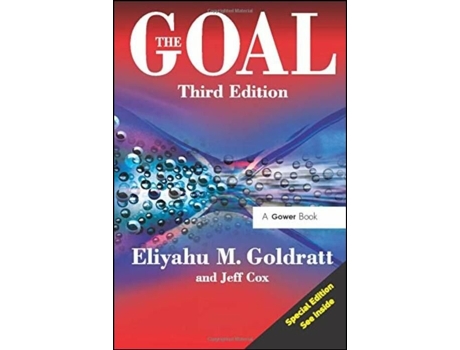 Livro The Goal de Eliyahu M Goldratt (Inglês)
