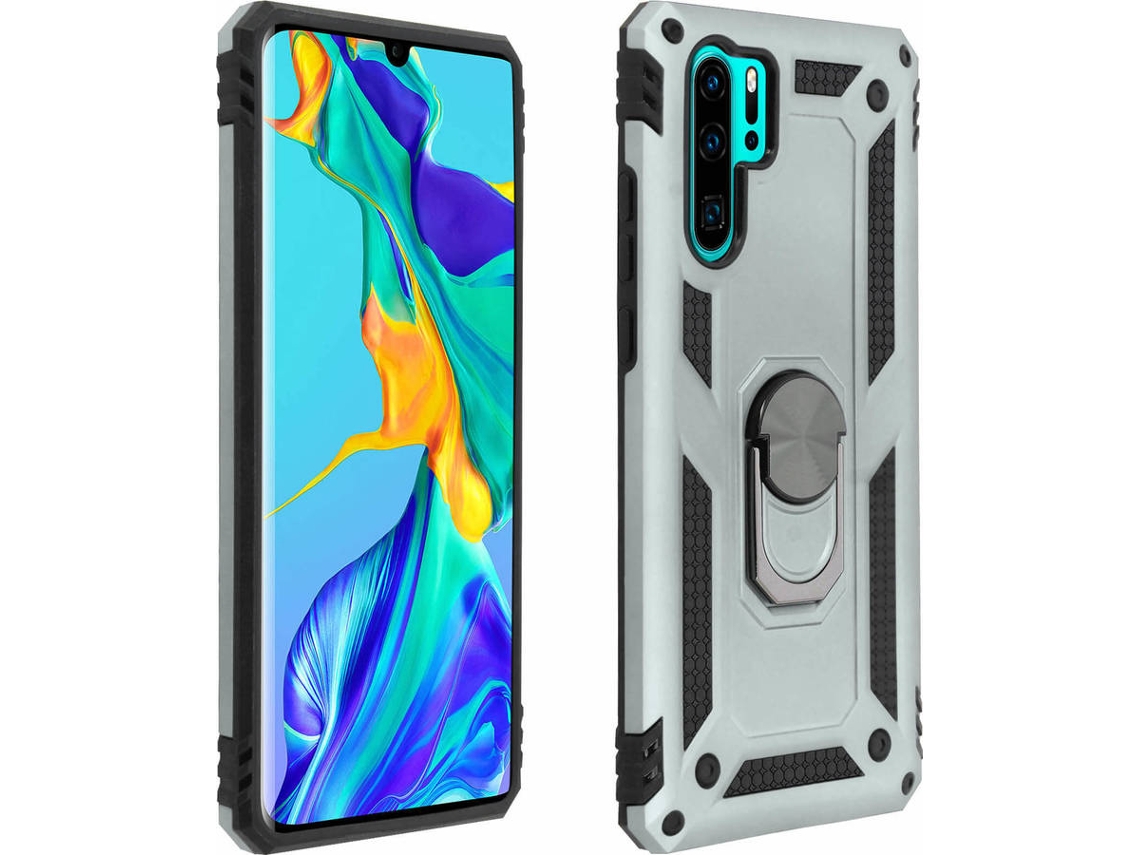 Capa Huawei P30 Pro AVIZAR Anel Prateado