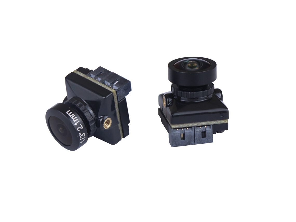 Mini Câmara Fpv Ms 514 2,1 Mm com Sensor Cmos 1/3", Fuhan8536e, 1500tvl, Cvbs, Wdr, 3dnr, Lente 14x14 Mm e 1,8 Mm/2,1 Mm Drones Corrida Fpv. MDUG